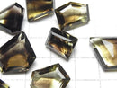 [Video] High Quality Lemon x Smoky Quartz AAA Loose Stone Fancy Shape Faceted Mix Size 2pcs