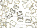 [Video] High Quality Scapolite Loose Stone Rectangle Faceted 7x5mm 2pcs