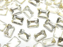 [Video] High Quality Scapolite Loose Stone Rectangle Faceted 8x6mm 1pc