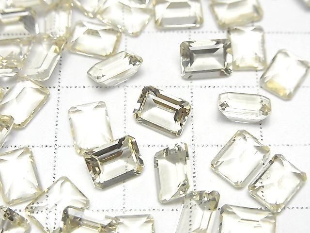 [Video] High Quality Scapolite Loose Stone Rectangle Faceted 8x6mm 1pc