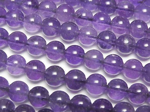 [Video] Amethyst AA++ Round 6.5mm 1strand beads (approx. 15 inches/37 cm)