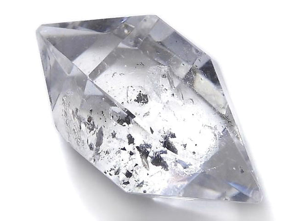 [Video][One of a kind] Water Double Point Crystal Loose Stone 1pc NO.32