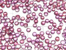 [Video]High Quality Rhodolite Garnet AAA Round Cabochon 3x3mm 10pcs