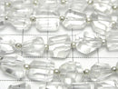 [Video] Crystal AA++ Faceted Nugget half or 1 strand beads (approx. 7 inches/18 cm)