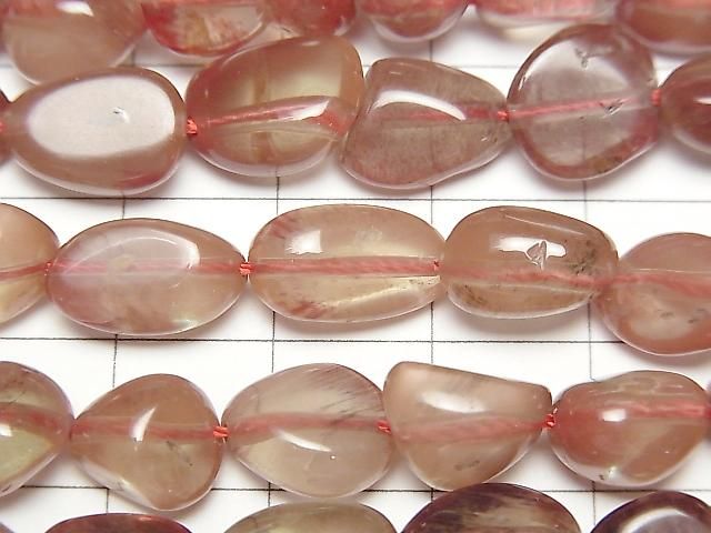 [Video] Andesine AAA - Nugget half or 1-strand beads (approx. 15 inches/36 cm)