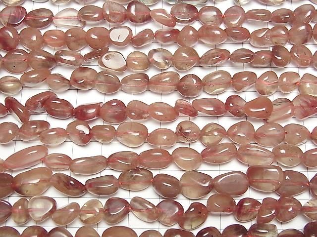 [Video] Andesine AAA - Nugget half or 1-strand beads (approx. 15 inches/36 cm)