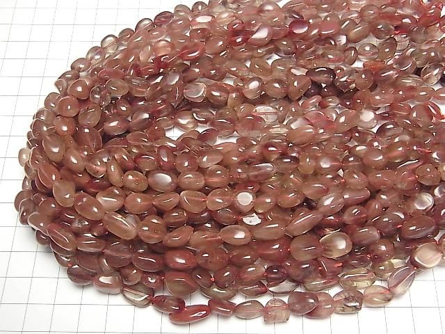 [Video] Andesine AAA - Nugget half or 1-strand beads (approx. 15 inches/36 cm)