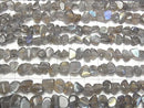 [Video] Labradorite AA++ Nugget 1strand beads (approx. 15 inches/38 cm)