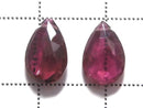 [Video][One of a kind] High Quality Rubellite (Red Tourmaline) AAA Beads 2pcs Set NO. 13
