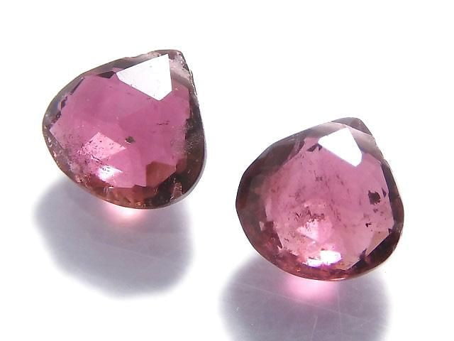 [Video][One of a kind] High Quality Rubellite (Red Tourmaline) AAA Beads 2pcs Set NO. 22