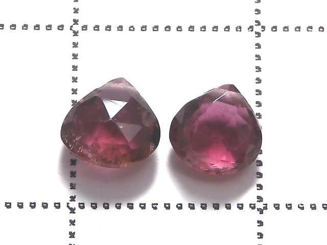 [Video][One of a kind] High Quality Rubellite (Red Tourmaline) AAA Beads 2pcs Set NO. 22
