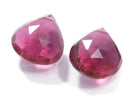 [Video][One of a kind] High Quality Rubellite (Red Tourmaline) AAA Beads 2pcs Set NO. 25