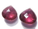 [Video][One of a kind] High Quality Rubellite (Red Tourmaline) AAA Beads 2pcs Set NO. 26