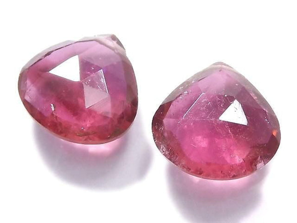 [Video][One of a kind] High Quality Rubellite (Red Tourmaline) AAA Beads 2pcs Set NO. 27