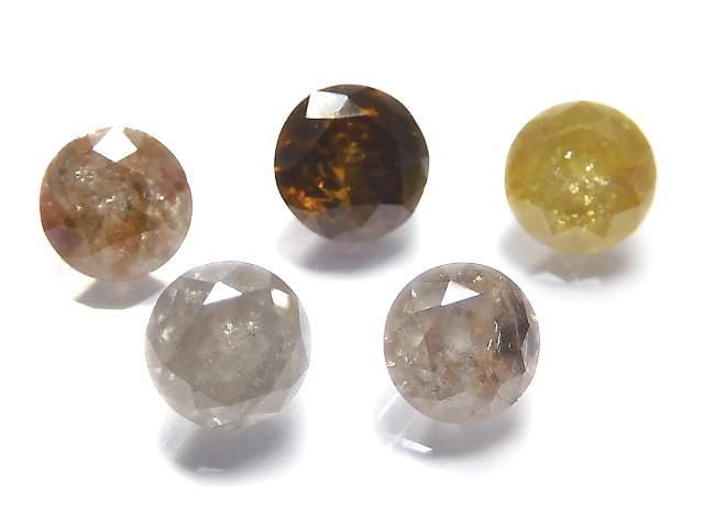 [Video][One of a kind] Diamond Loose stone Faceted 5pcs Set NO.102