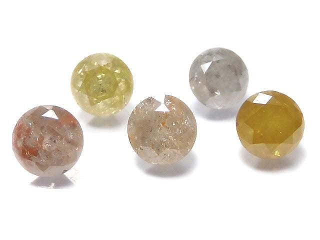 [Video][One of a kind] Diamond Loose stone Faceted 5pcs Set NO.105