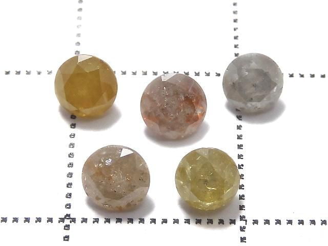 [Video][One of a kind] Diamond Loose stone Faceted 5pcs Set NO.105