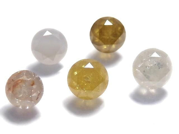 [Video][One of a kind] Diamond Loose stone Faceted 5pcs Set NO.106