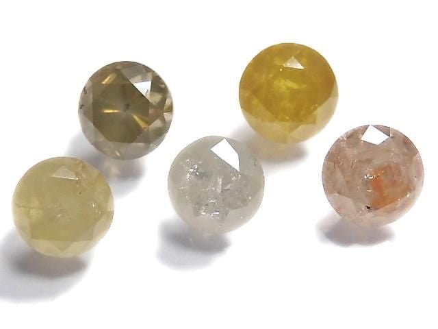 [Video][One of a kind] Diamond Loose stone Faceted 5pcs Set NO.107
