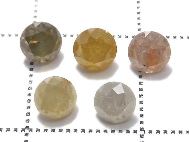 [Video][One of a kind] Diamond Loose stone Faceted 5pcs Set NO.107