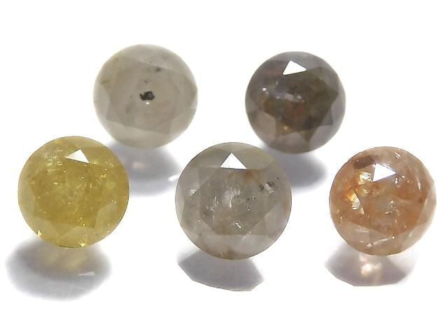 [Video][One of a kind] Diamond Loose stone Faceted 5pcs Set NO.109