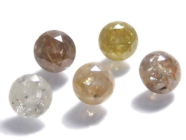 [Video][One of a kind] Diamond Loose stone Faceted 5pcs Set NO.112