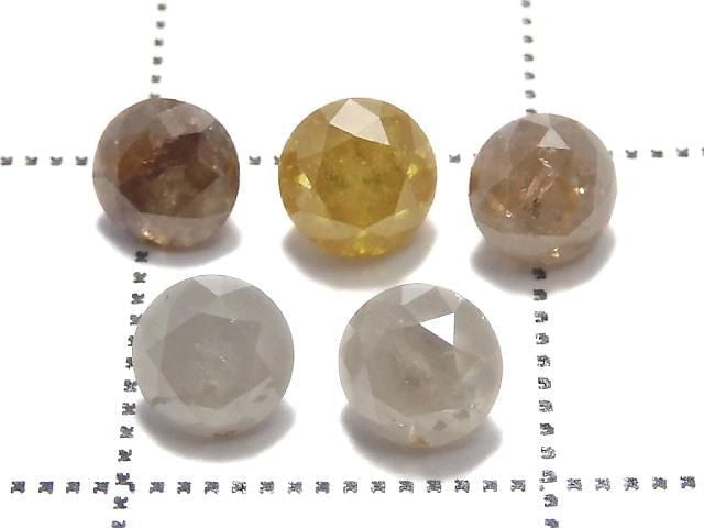 [Video][One of a kind] Diamond Loose stone Faceted 5pcs Set NO.113