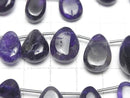[Video] Amethyst AA++ Pear shape (Smooth) half or 1strand beads (approx. 17 inches/42 cm)
