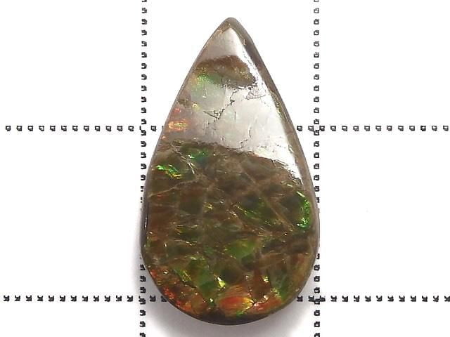 [Video][One of a kind] Ammolite AAA- Loose stone 1pc NO.19