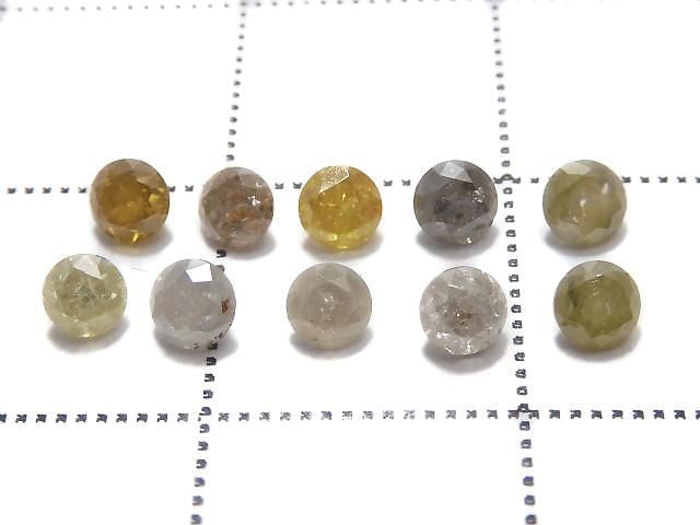 [Video][One of a kind] Diamond Loose stone Faceted 10pcs Set NO.2