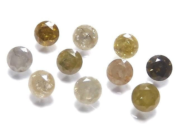 [Video][One of a kind] Diamond Loose stone Faceted 10pcs Set NO.4