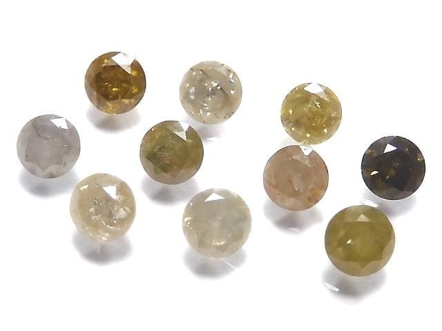 [Video][One of a kind] Diamond Loose stone Faceted 10pcs Set NO.4