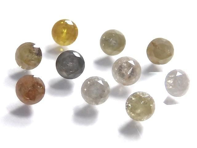 [Video][One of a kind] Diamond Loose stone Faceted 10pcs Set NO.5