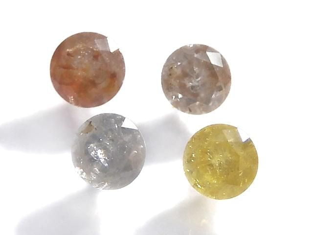 [Video][One of a kind] Diamond Loose stone Faceted 4pcs Set NO.6