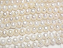 [Video] Fresh Water Pearl AA Wrinkle Potato 5mm White 1strand beads (approx. 13 inches/33 cm)