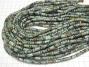 [Video]African Turquoise Rondelle &Tube 1strand beads (aprx.15inch/37cm)
