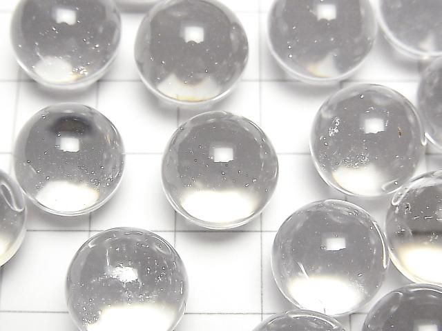 [Video] Crystal Quartz AAA- Sphere, Round 13mm 1pc