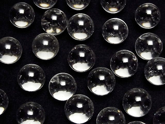 [Video] Crystal Quartz AAA- Sphere, Round 13mm 1pc