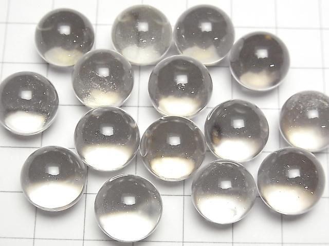 [Video] Crystal Quartz AAA- Sphere, Round 13mm [Smoky color] 1pc