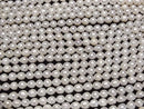 [Video] Fresh Water Pearl AA Potato-Rice 5mm White 1strand beads (approx. 15 inches/36 cm)