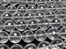 [Video] High Quality! Crystal AAA 128 Faceted Round 18mm 1/4 or 1 strand beads (approx. 15 inches/36 cm)
