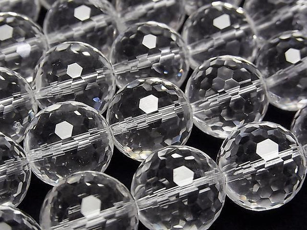 [Video] High Quality! AAA Crystal 128 Faceted Round 16mm 1/4 or 1 strand beads (approx. 15 inches/36 cm)