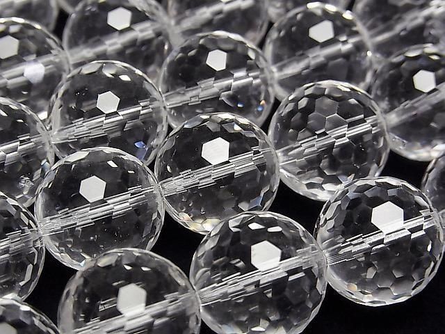 [Video] High Quality! AAA Crystal 128 Faceted Round 16mm 1/4 or 1 strand beads (approx. 15 inches/36 cm)