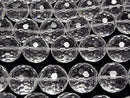 [Video] High Quality! Crystal AAA 128 Faceted Round 20mm 1/4 or 1 strand beads (approx. 15 inches/36 cm)