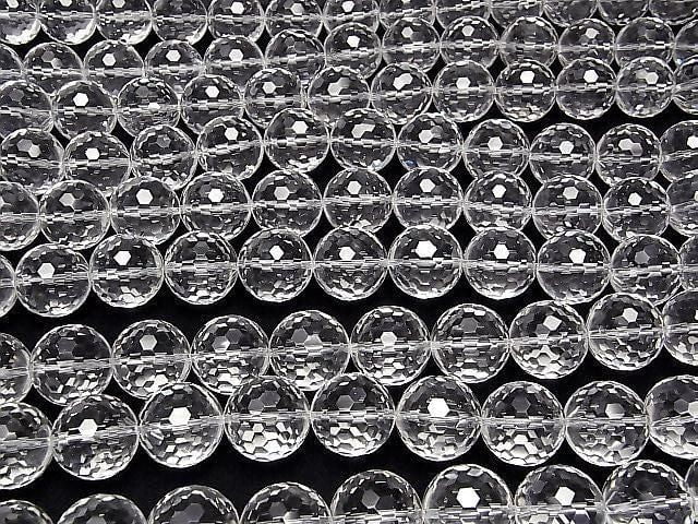 [Video] High Quality! Crystal AAA 128 Faceted Round 20mm 1/4 or 1 strand beads (approx. 15 inches/36 cm)