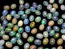 [Video] High Quality Ethiopian Opal AAA- Oval Cabochon 8x6mm 5pcs