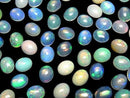 [Video] High Quality Ethiopian Opal AAA Oval Cabochon 11x9mm 1pc
