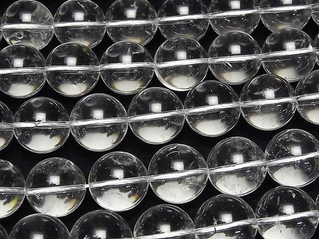 [Video] Crystal Quartz AAA- Round 18mm half or 1strand beads (approx. 15 inches/36 cm)