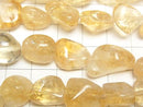 [Video] Bi-color Citrine AA+ Nugget 1strand beads (approx. 15 inches/36 cm)