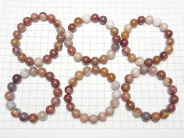 [Video] Heavenly Eye Alashan Agate Round 12mm Bracelet